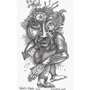 Fisheye Man