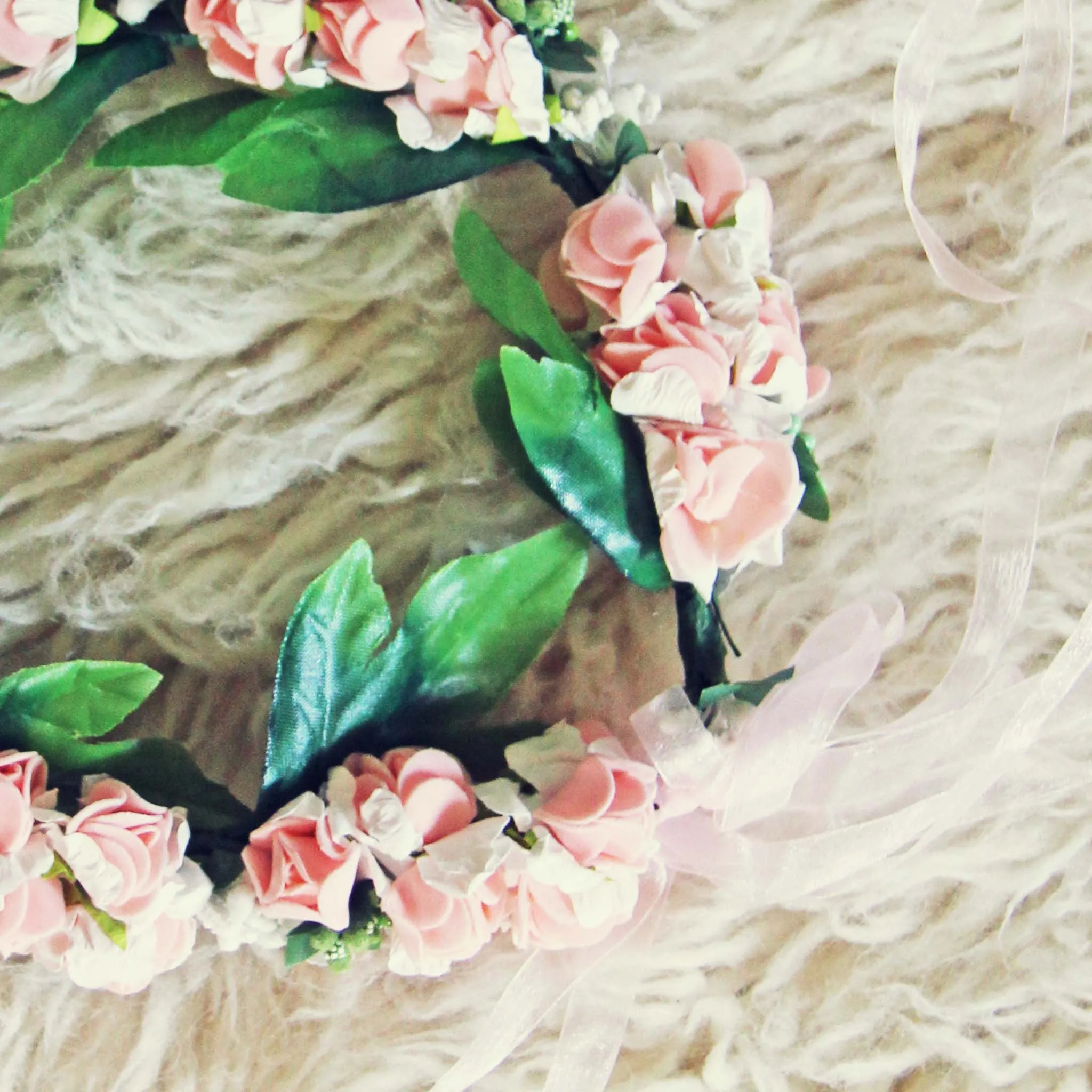 Flower Crown in Pink