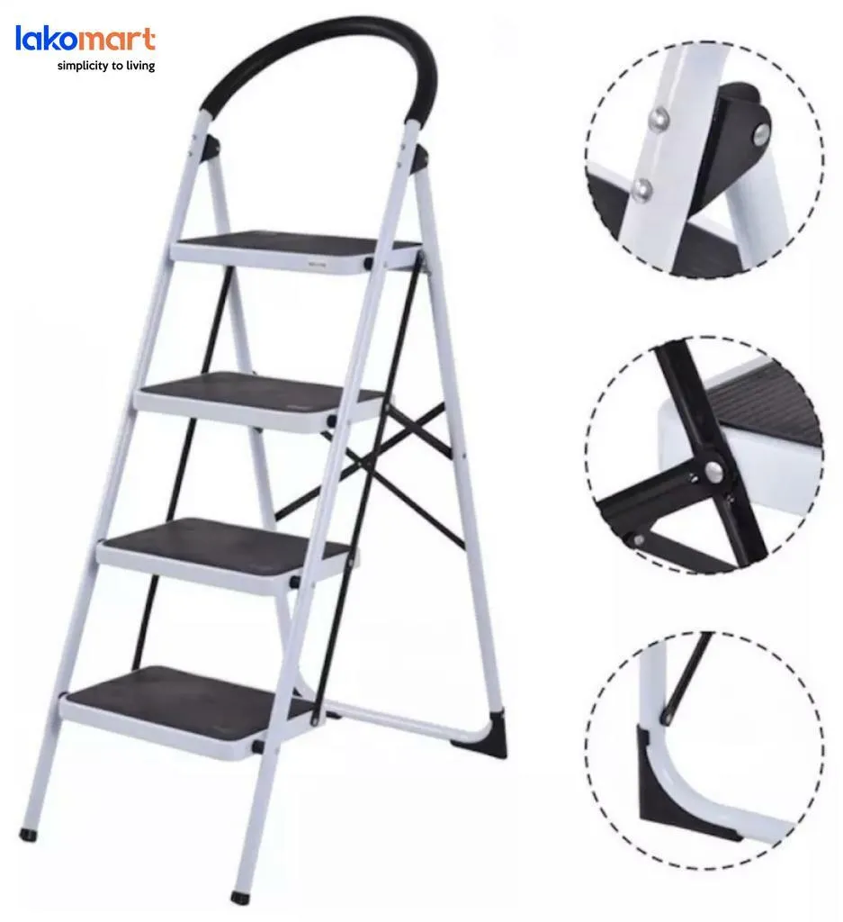 Foldable 2/3/4 Steps Stool Step Ladder - Orex
