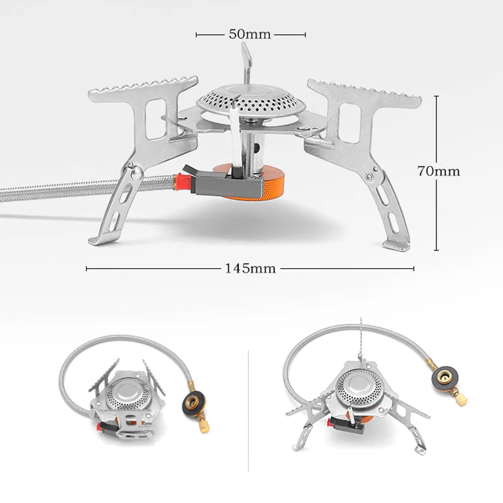 Foldable Camp Stove | Super Light Weighted Picnic Barbecue Burner |  Outdoor Stove