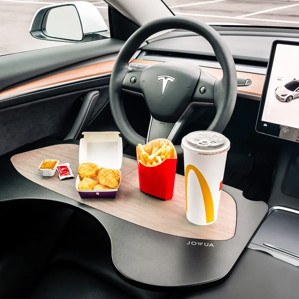 Foldable Car Tray for Tesla
