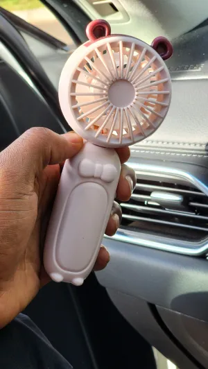 Foldable fan, fans personal mini fans