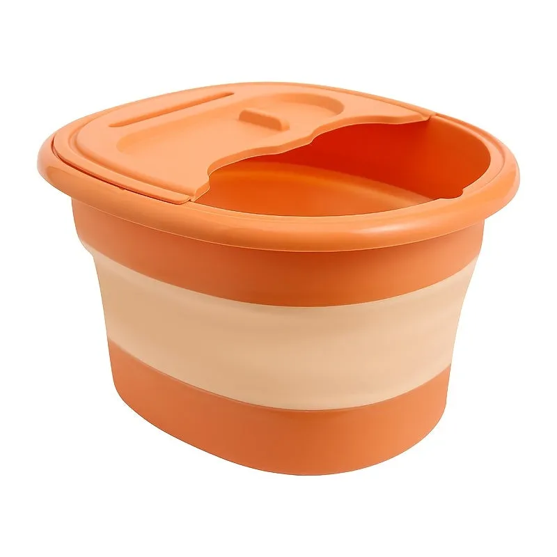 Foldable Foot Bath & Foot Massager Set
