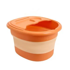 Foldable Foot Bath & Foot Massager Set