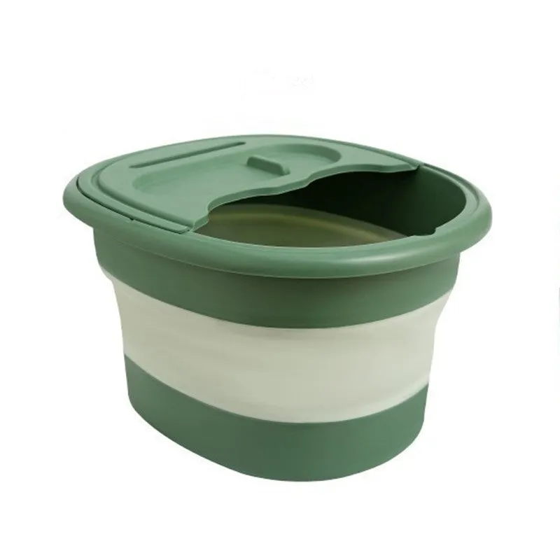 Foldable Foot Bath & Foot Massager Set