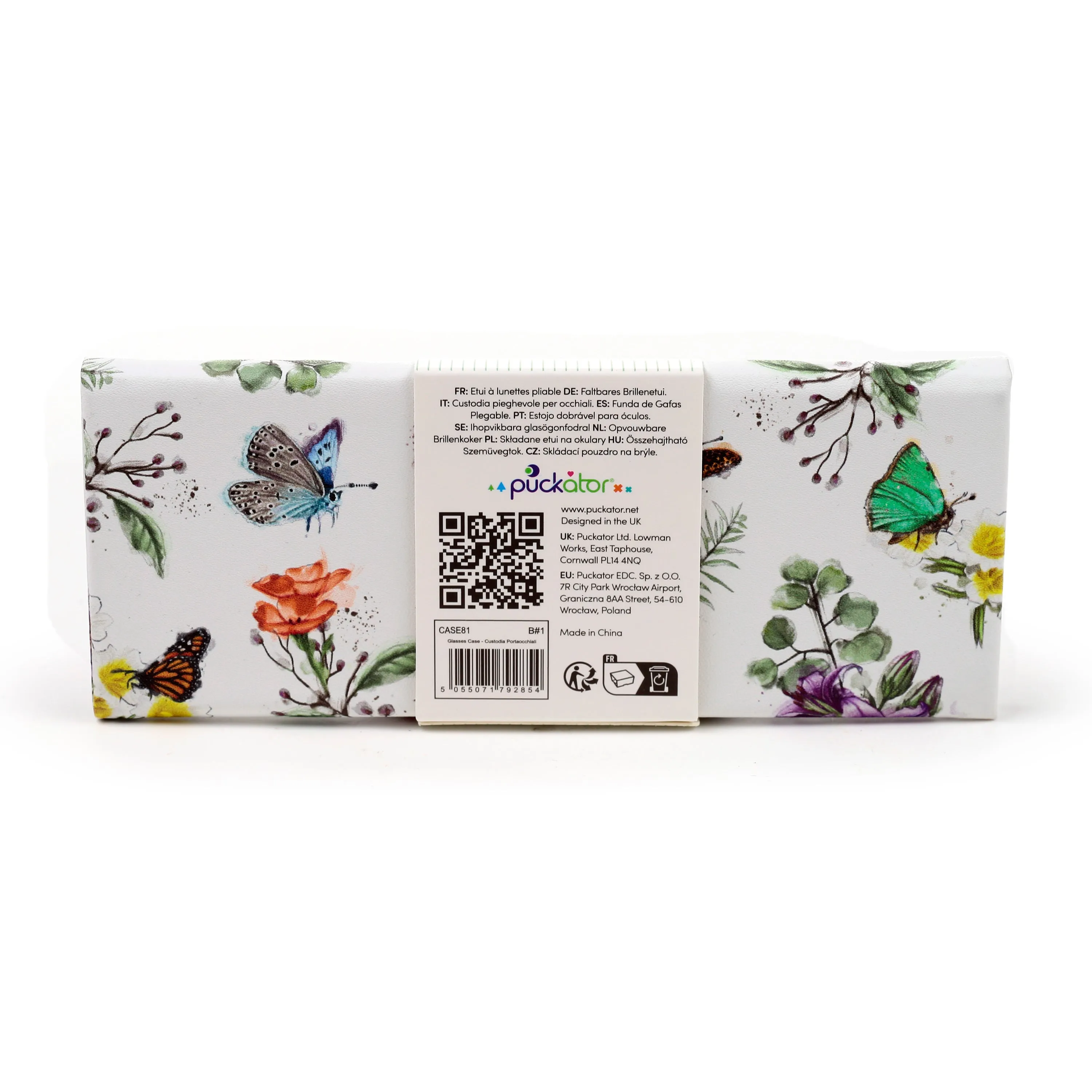 Foldable Glasses Holder -  Butterfly Meadows