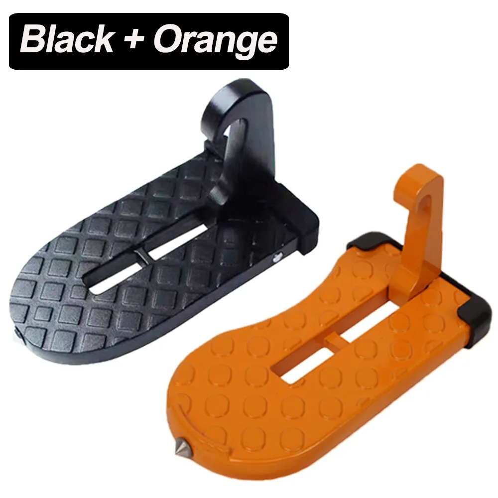 Foldable Latch Hook Foot Pedal |  Aluminum Stepping Stool To Reach Vehicle Top