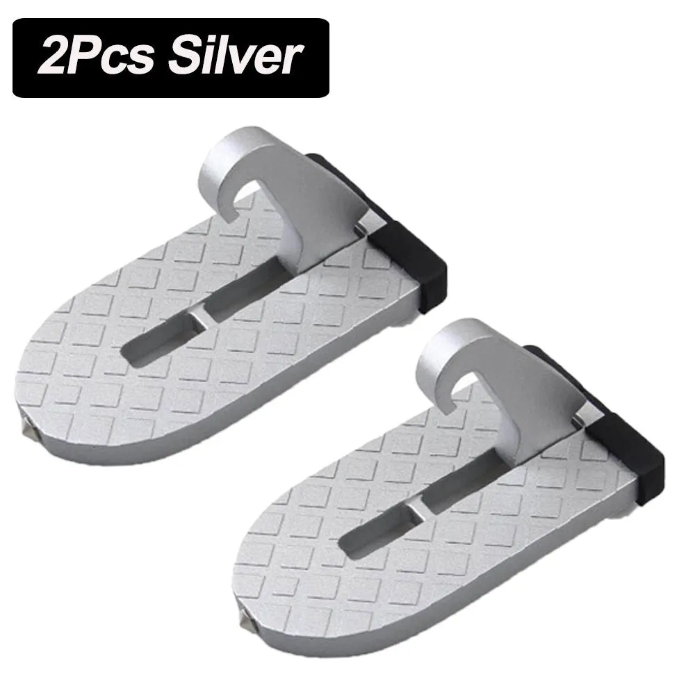 Foldable Latch Hook Foot Pedal |  Aluminum Stepping Stool To Reach Vehicle Top
