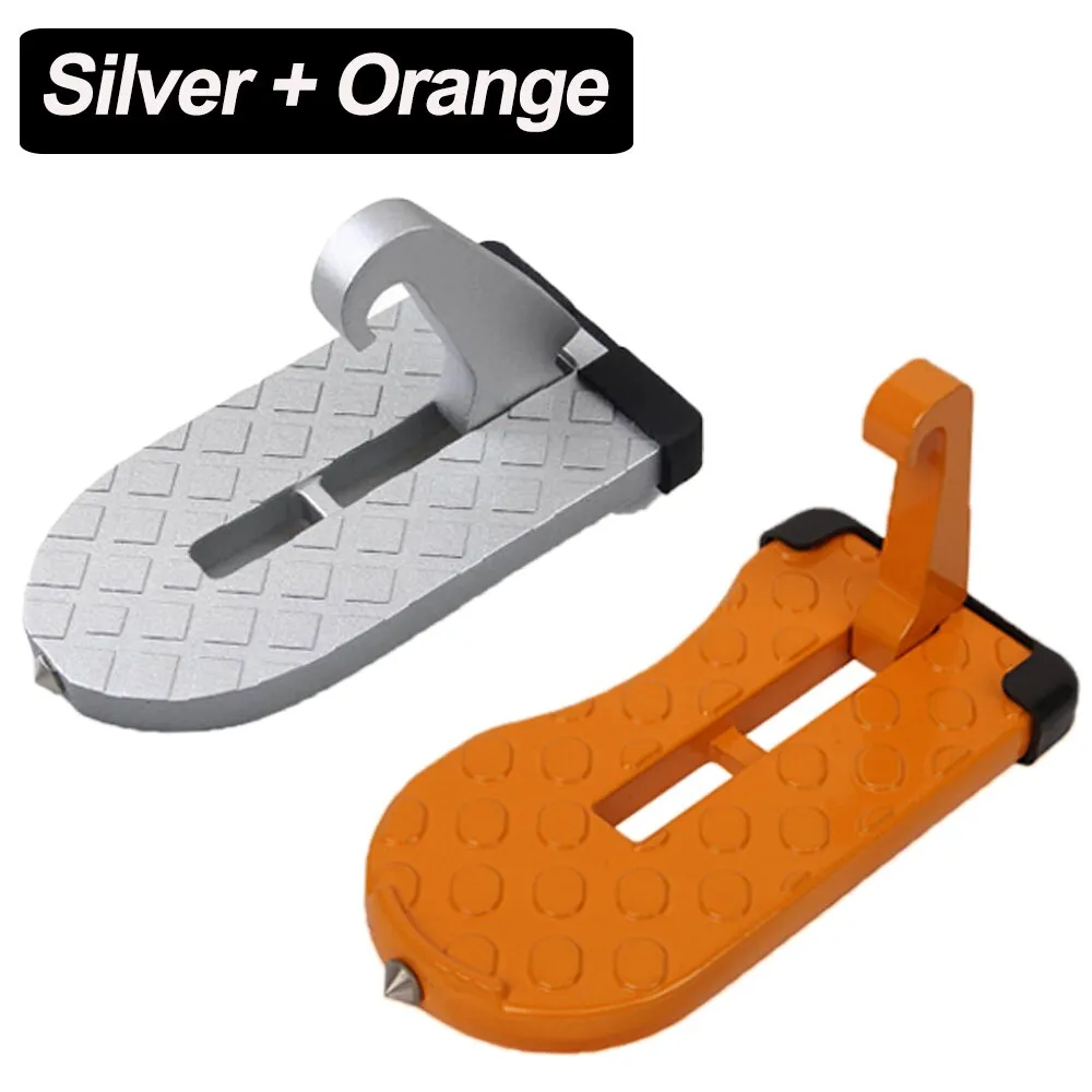 Foldable Latch Hook Foot Pedal |  Aluminum Stepping Stool To Reach Vehicle Top