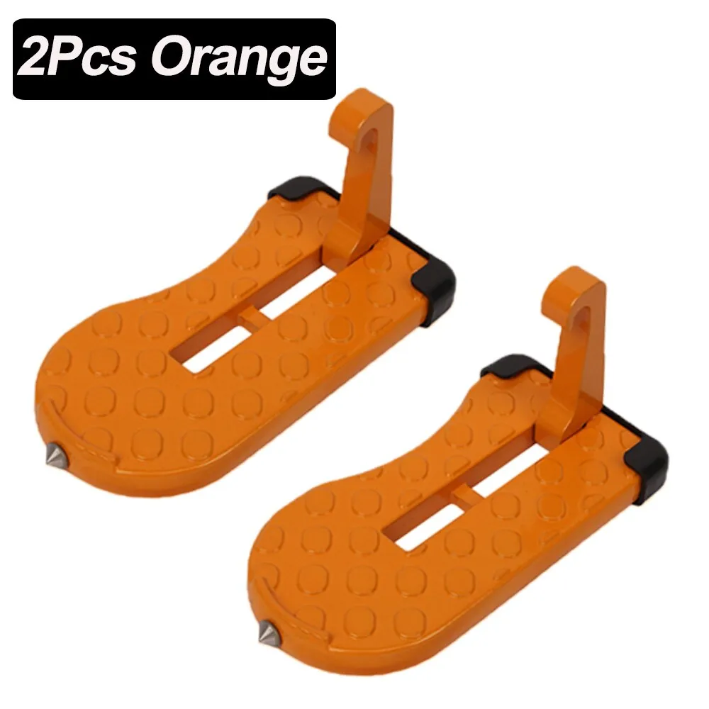 Foldable Latch Hook Foot Pedal |  Aluminum Stepping Stool To Reach Vehicle Top
