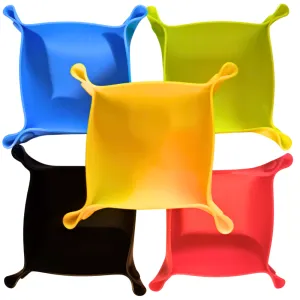 Foldable Silicone Token Trays