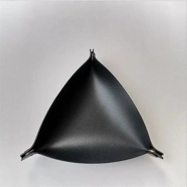 Foldable Vegan Leather Key Storage