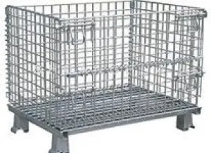 FOLDABLE WIRE MESH CAGE