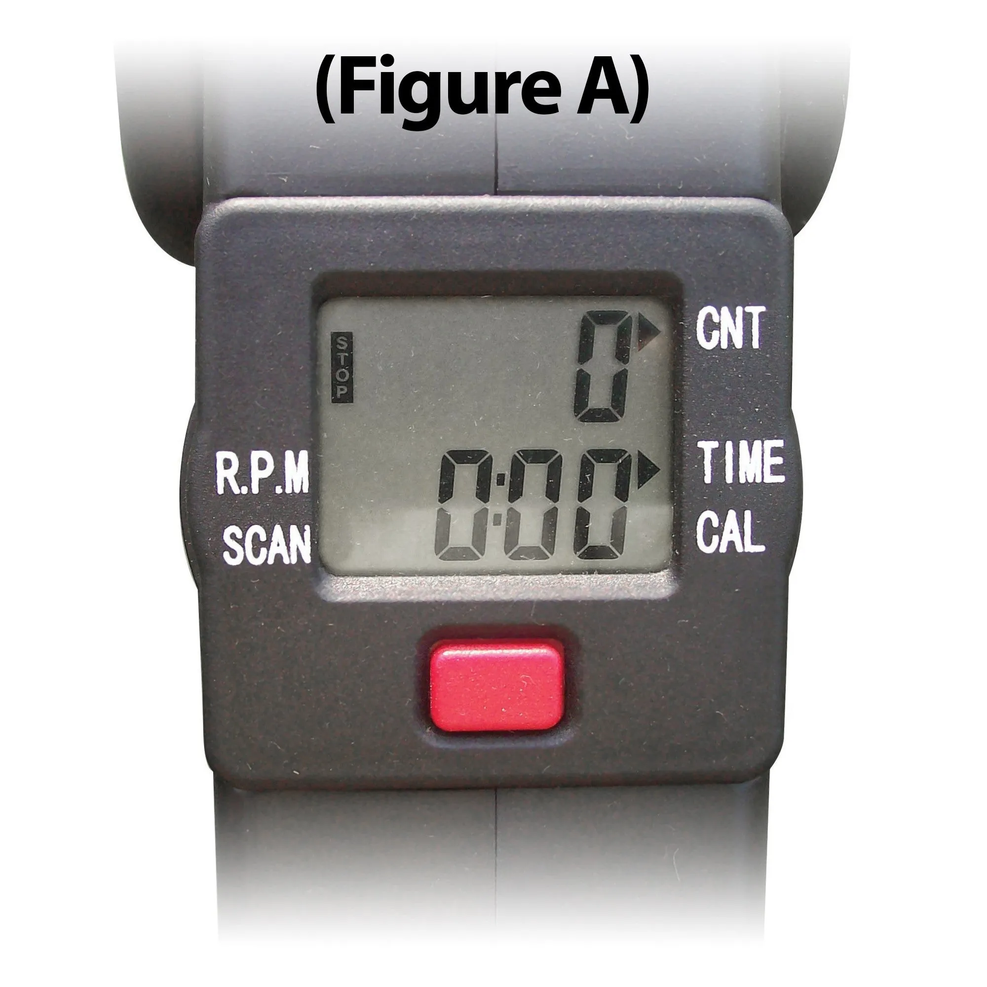 Folding Exercise Peddler with Electronic Display