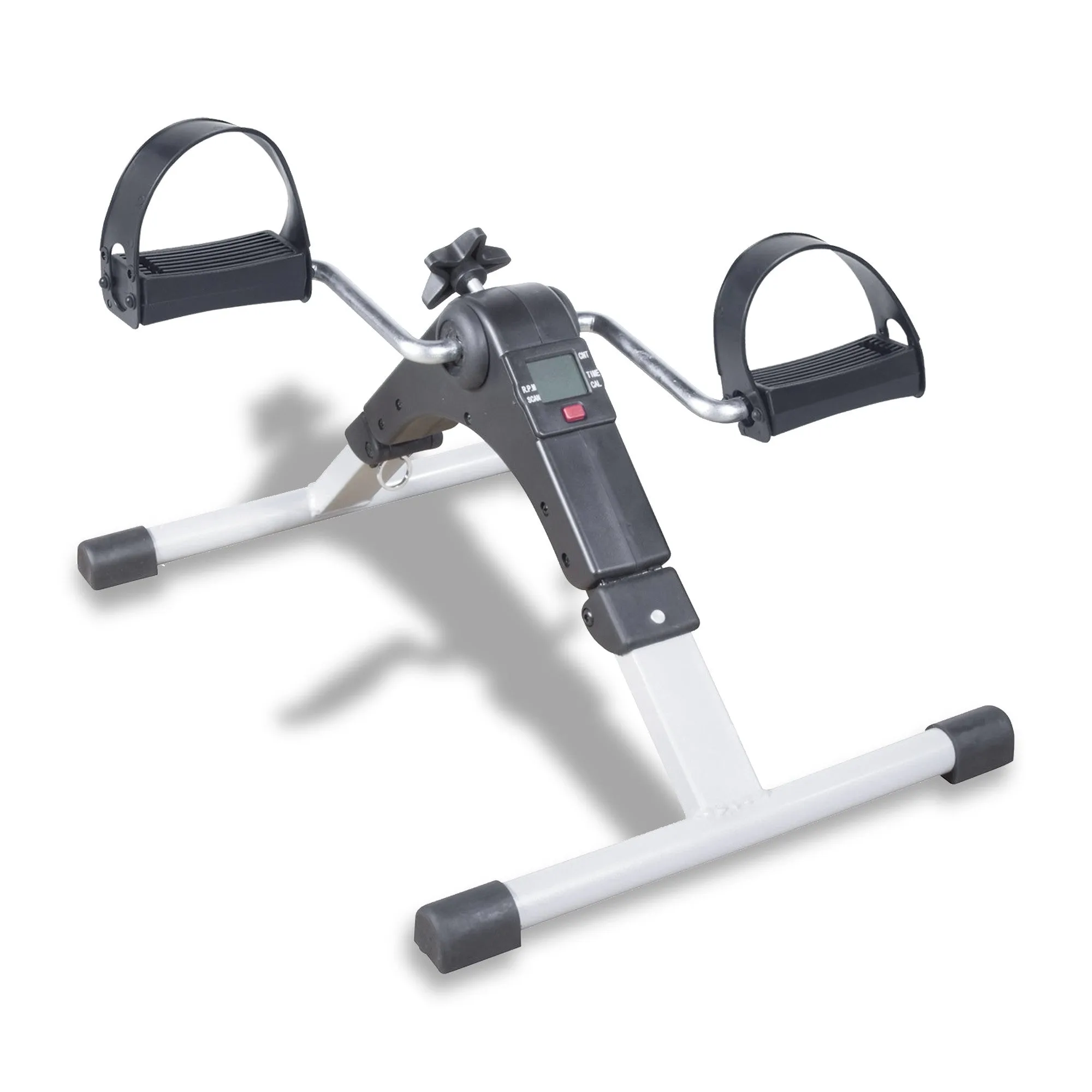 Folding Exercise Peddler with Electronic Display