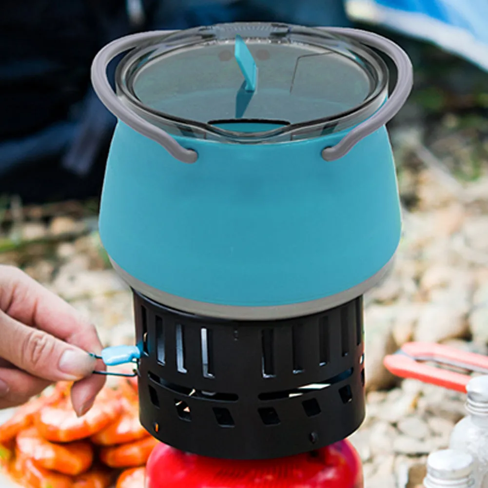 Folding Silicone Mini Pot with Handle