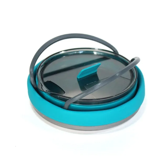 Folding Silicone Mini Pot with Handle