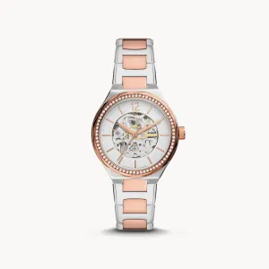 Fossil Eevie Silver Stainless Steel Women's Watch - BQ3780