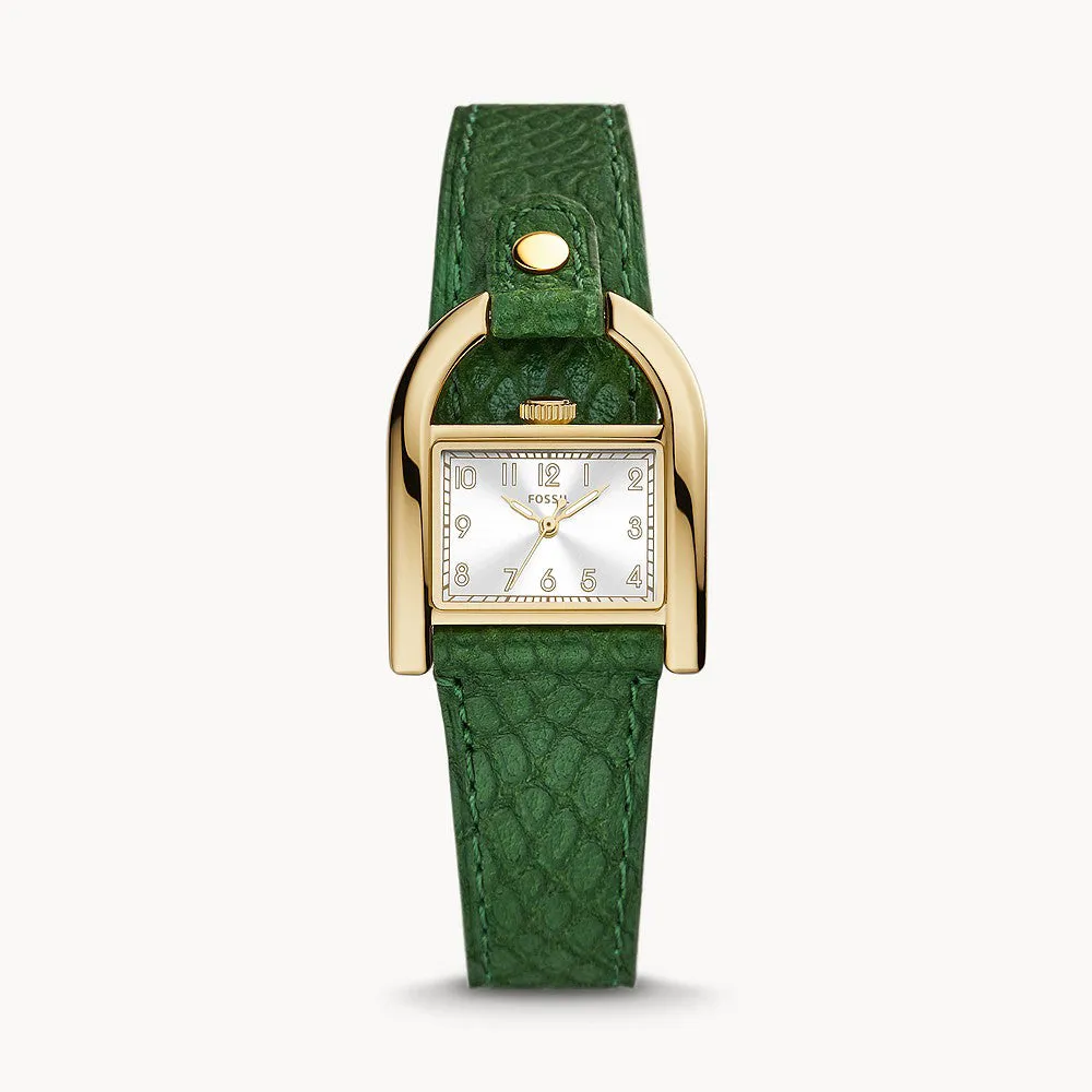 Fossil Harwell Gold Pro-Planet Leather Women's Watch - ES5267