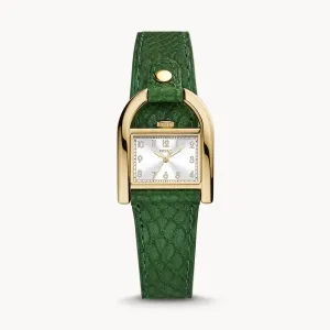 Fossil Harwell Gold Pro-Planet Leather Women's Watch - ES5267