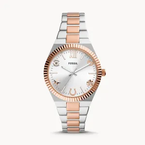 Fossil Scarlette Silver Stainless Steel Women's Watch - ES5261