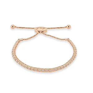 Four-Prong Square Shaped Adjustable Bracelet