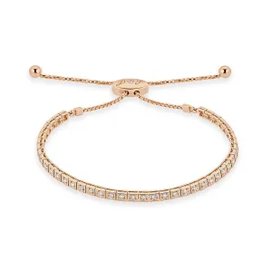 Four-Prong Square Shaped Adjustable Bracelet
