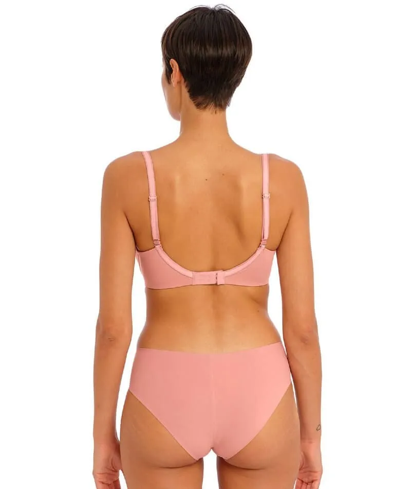 Freya Undetected Underwire Moulded T-shirt Bra - Ash Rose