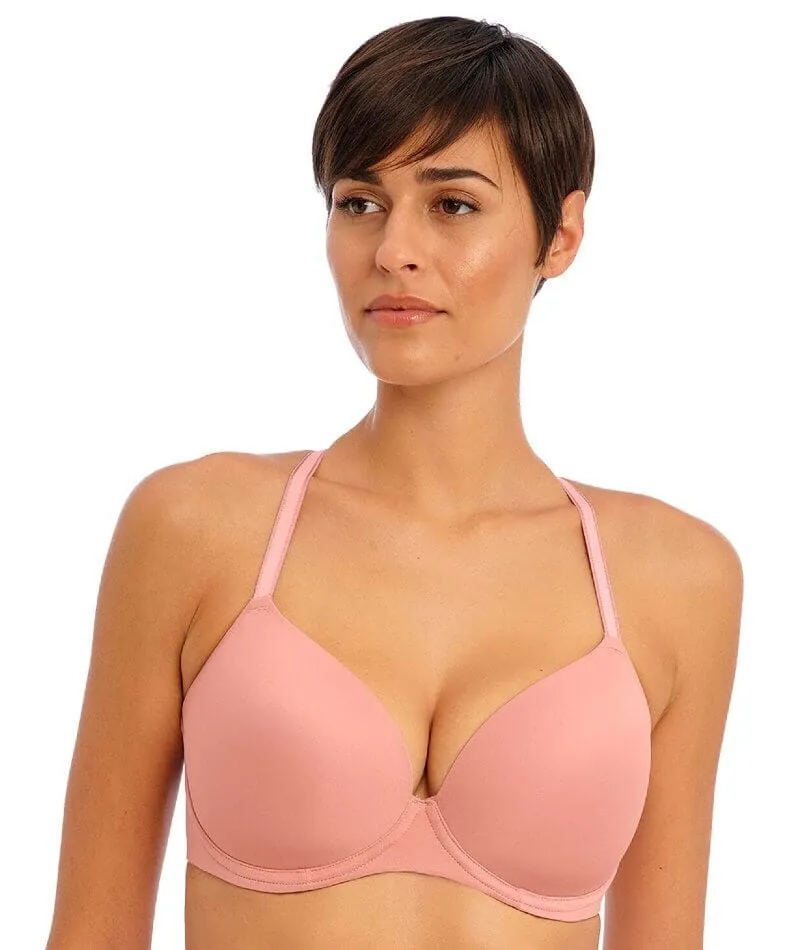 Freya Undetected Underwire Moulded T-shirt Bra - Ash Rose