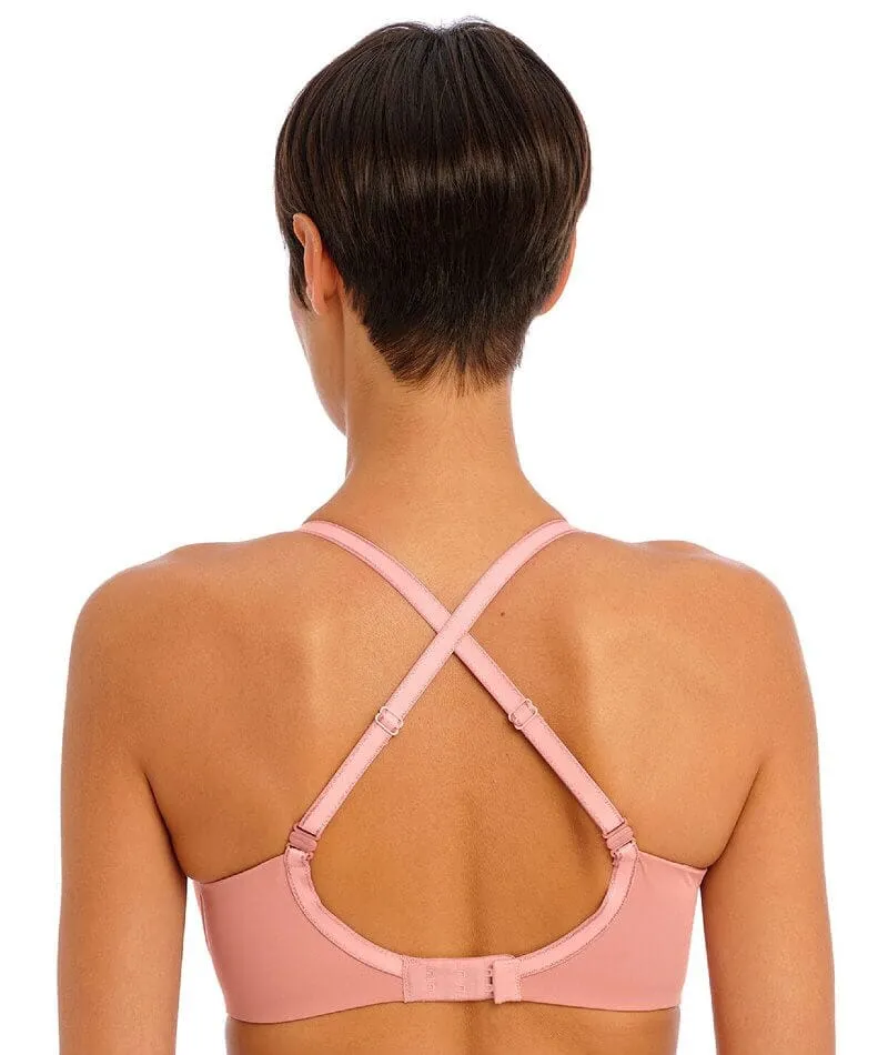 Freya Undetected Underwire Moulded T-shirt Bra - Ash Rose