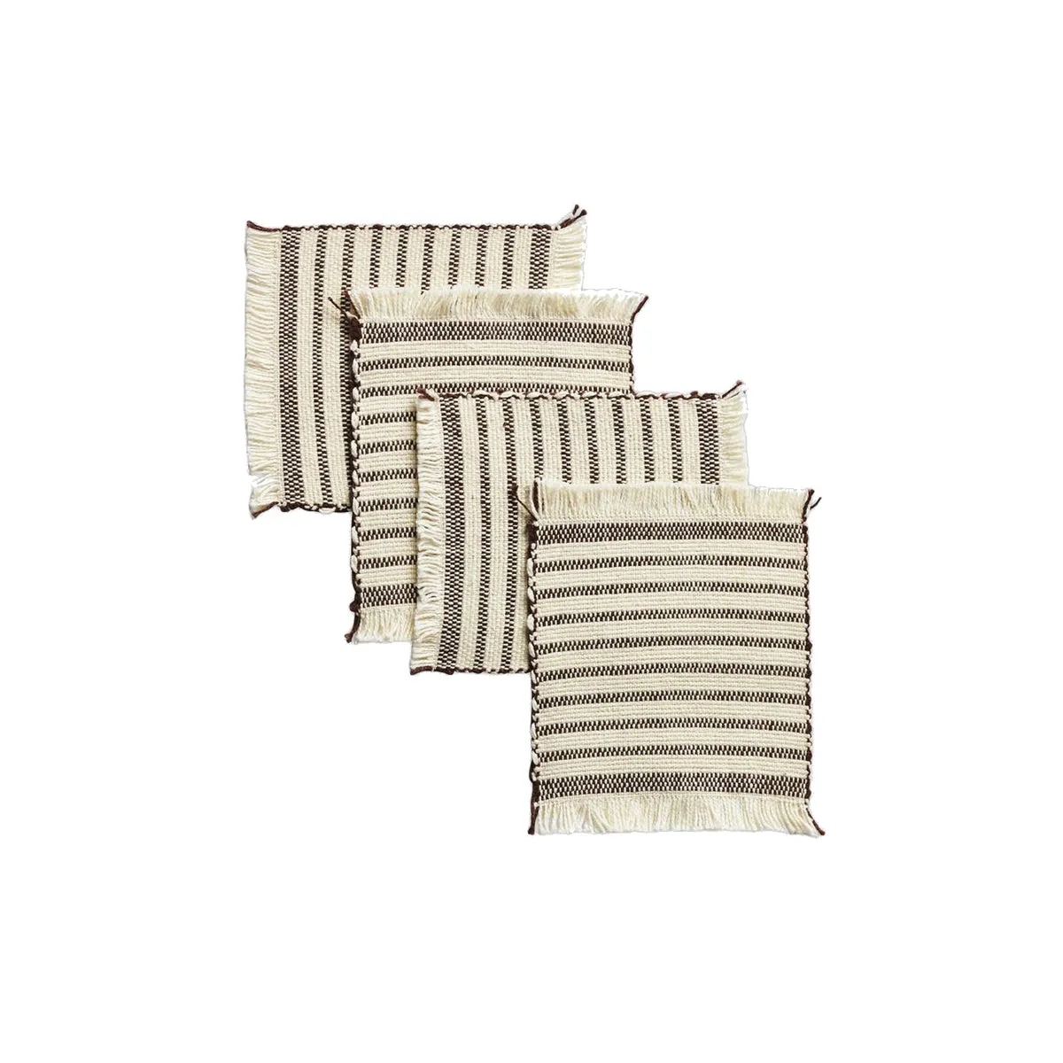 Fringe Coaster Set