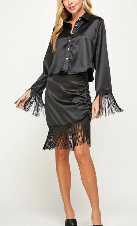 Fringe Frenzy Skirt