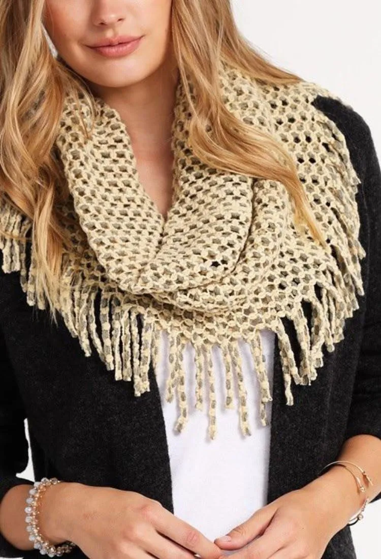 Fringe Infinity Scarf