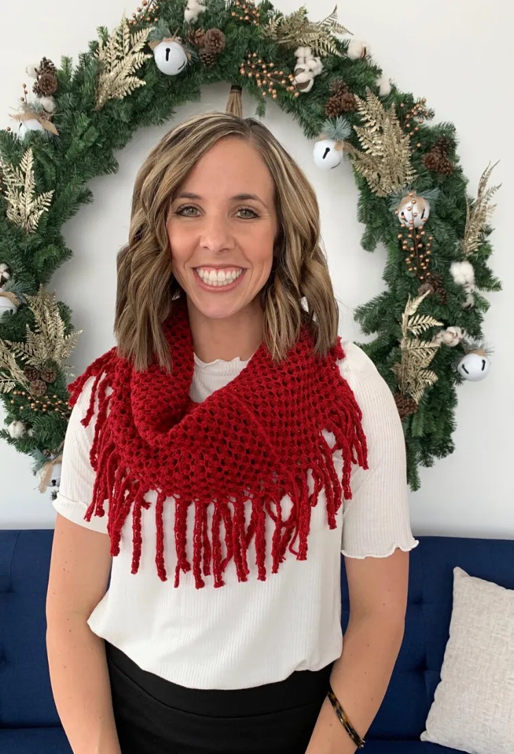 Fringe Infinity Scarf