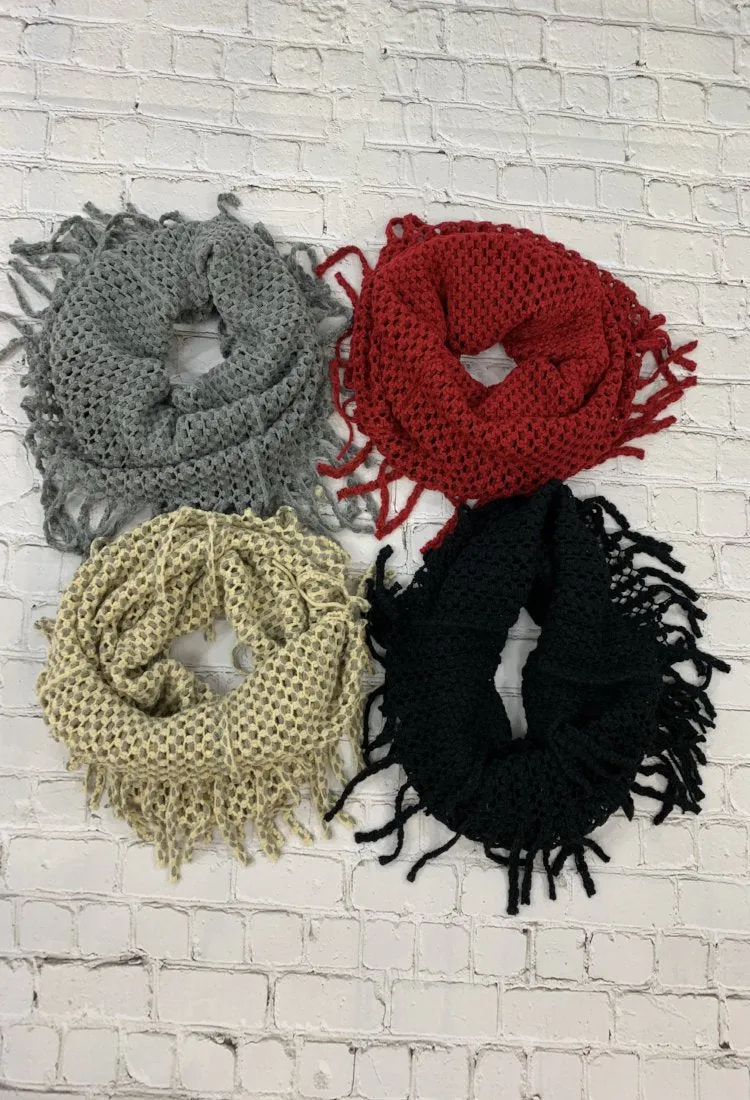 Fringe Infinity Scarf