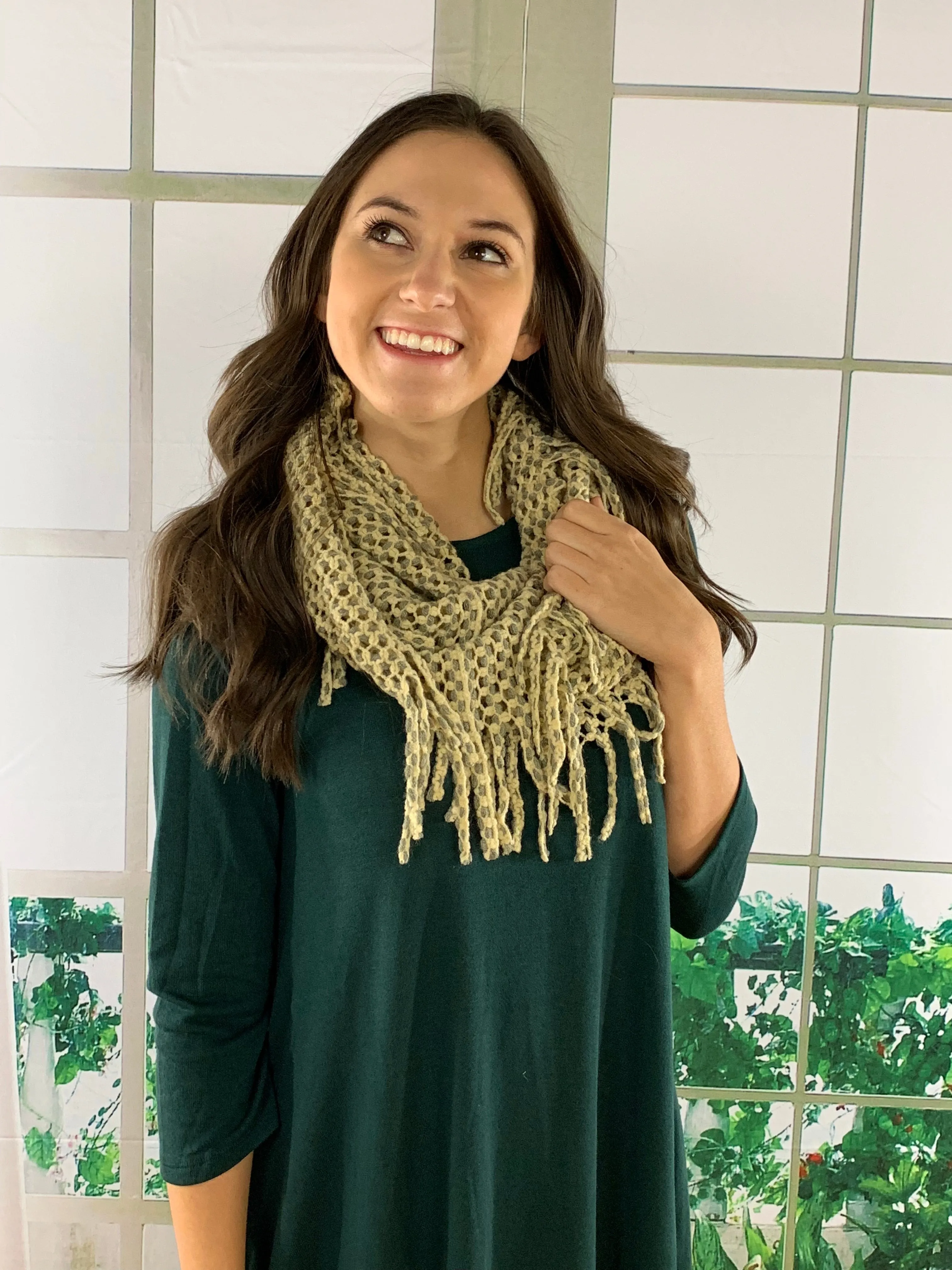 Fringe Infinity Scarf