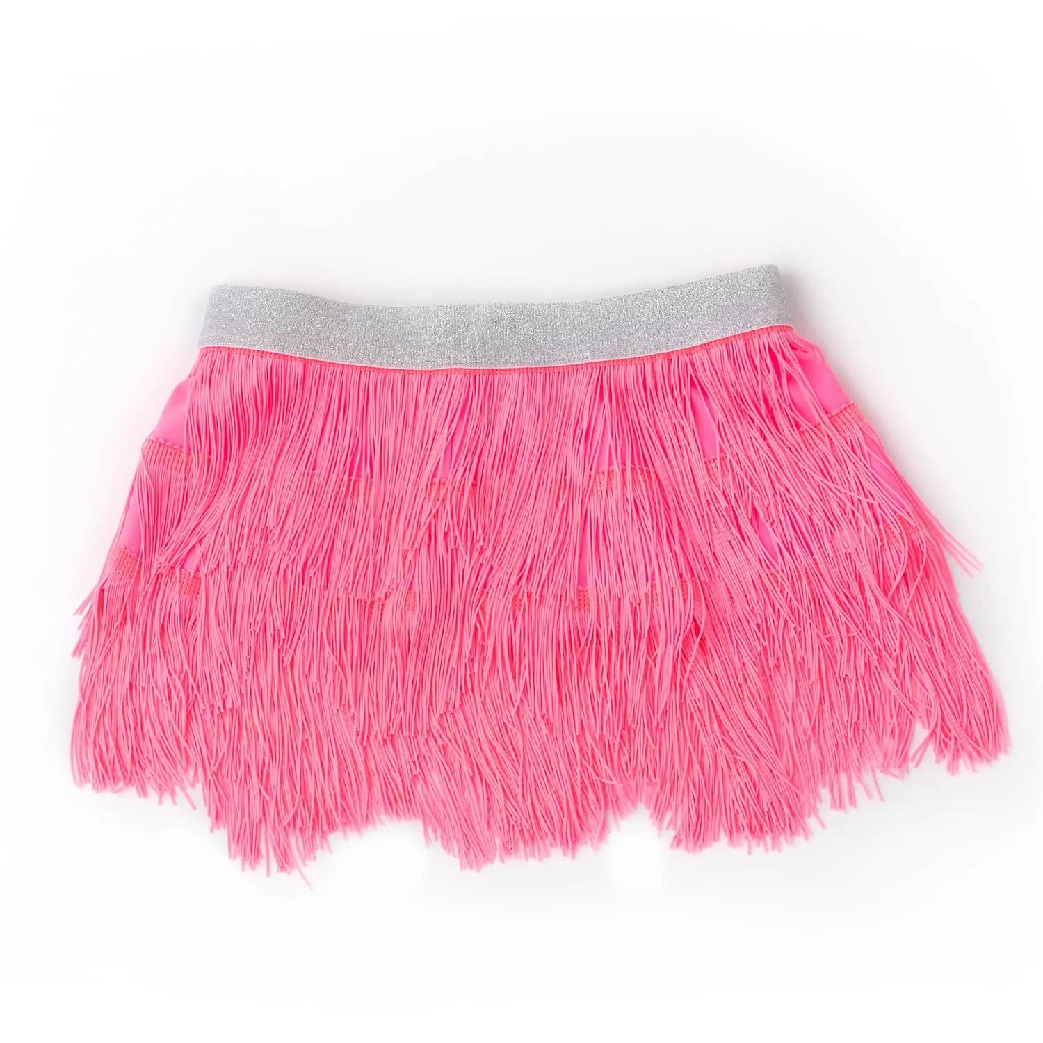 Fringe Skirt - Hot Pink