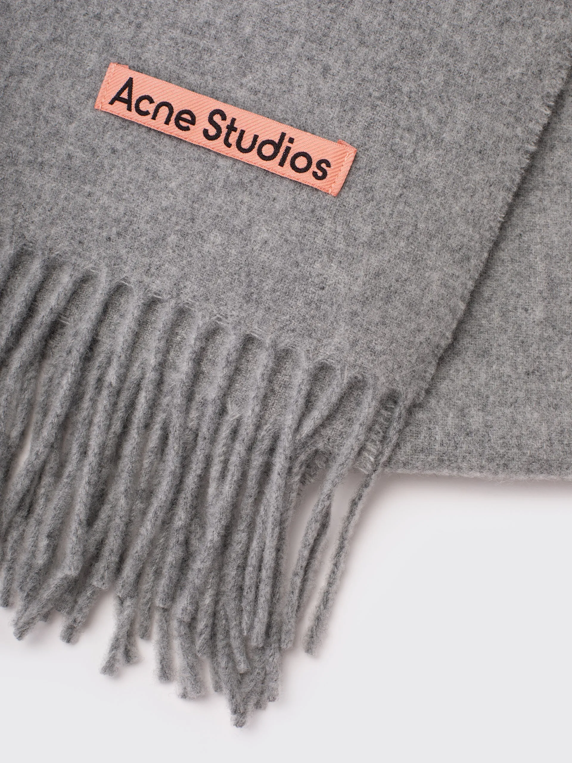 Fringe Wool Scarf