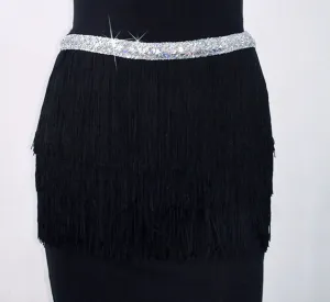Fringe Wrap Skirt