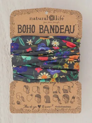 FULL BOHO BANDEAU HEADBAND - MULTI WILDFLOWERS