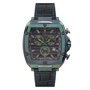 Gc Men's Watch Green Tone Case Quartz