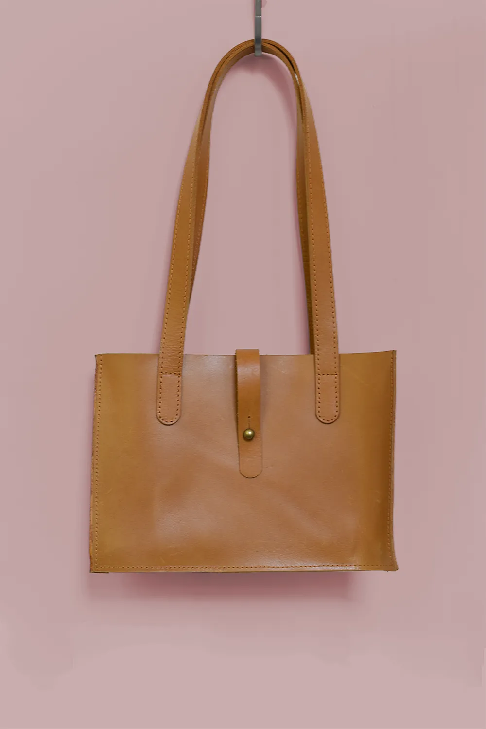 GEN Convertible Midsized Handbag, Caramel