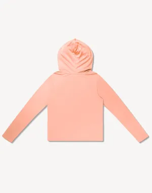 Girls Hooded UPF 50  Swim Shirt