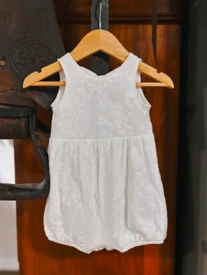 Girls Mabel   Honey Cotton Cloud Romper 6mo