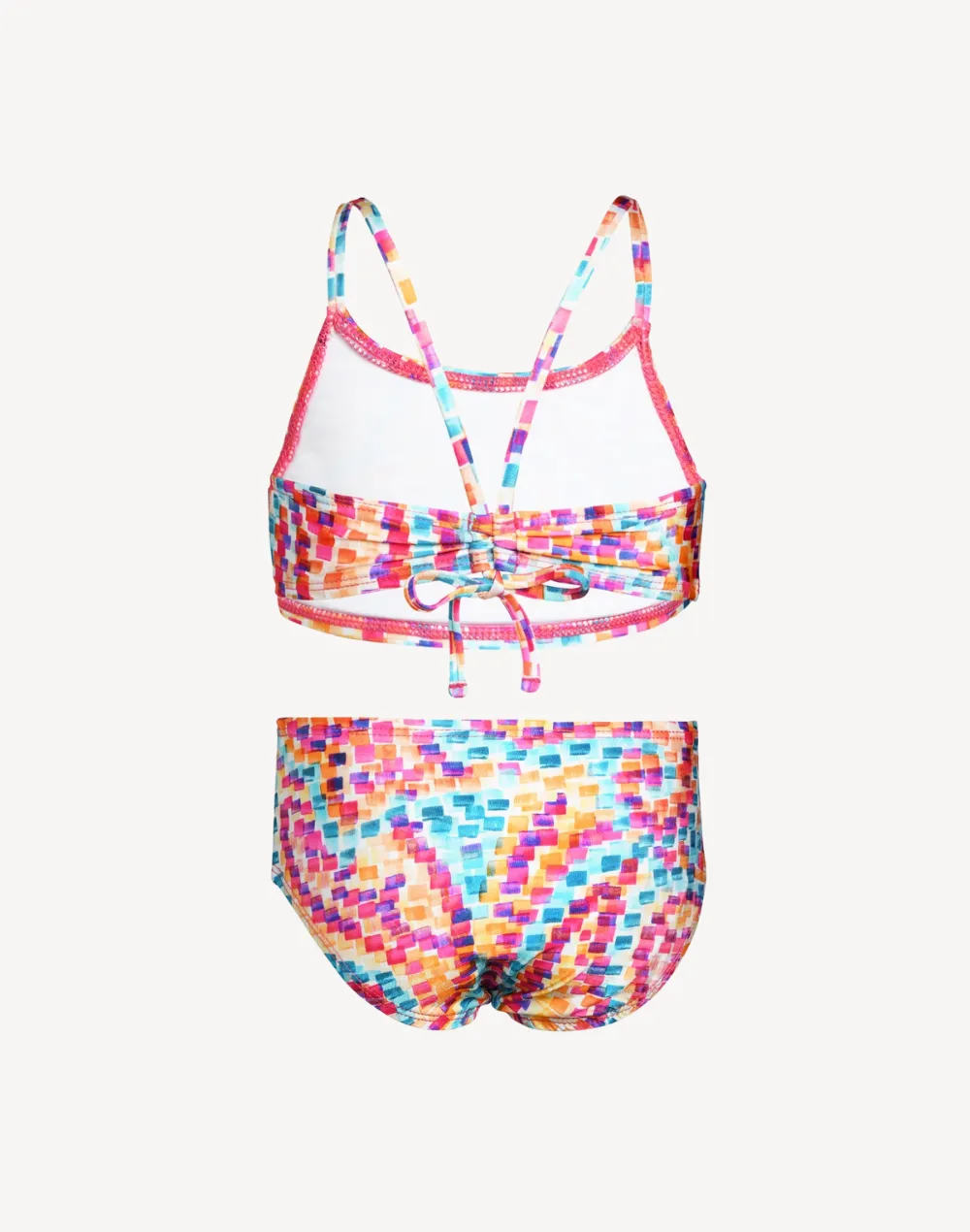 Girls Pebble Beach High Neck Bikini Set