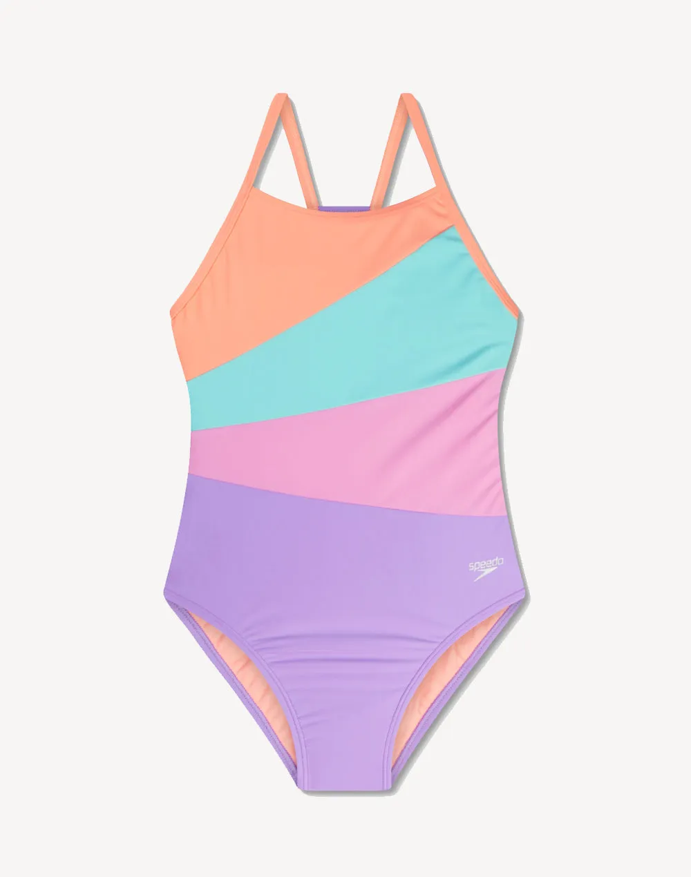 Girls Radiating Splice One Piece