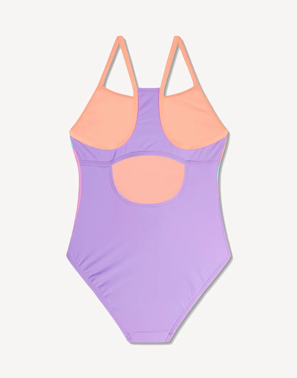 Girls Radiating Splice One Piece