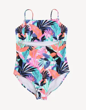 Girls She's Like Summer Zee Keyhole One Piece