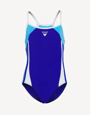 Girls Sportback Polyester One Piece