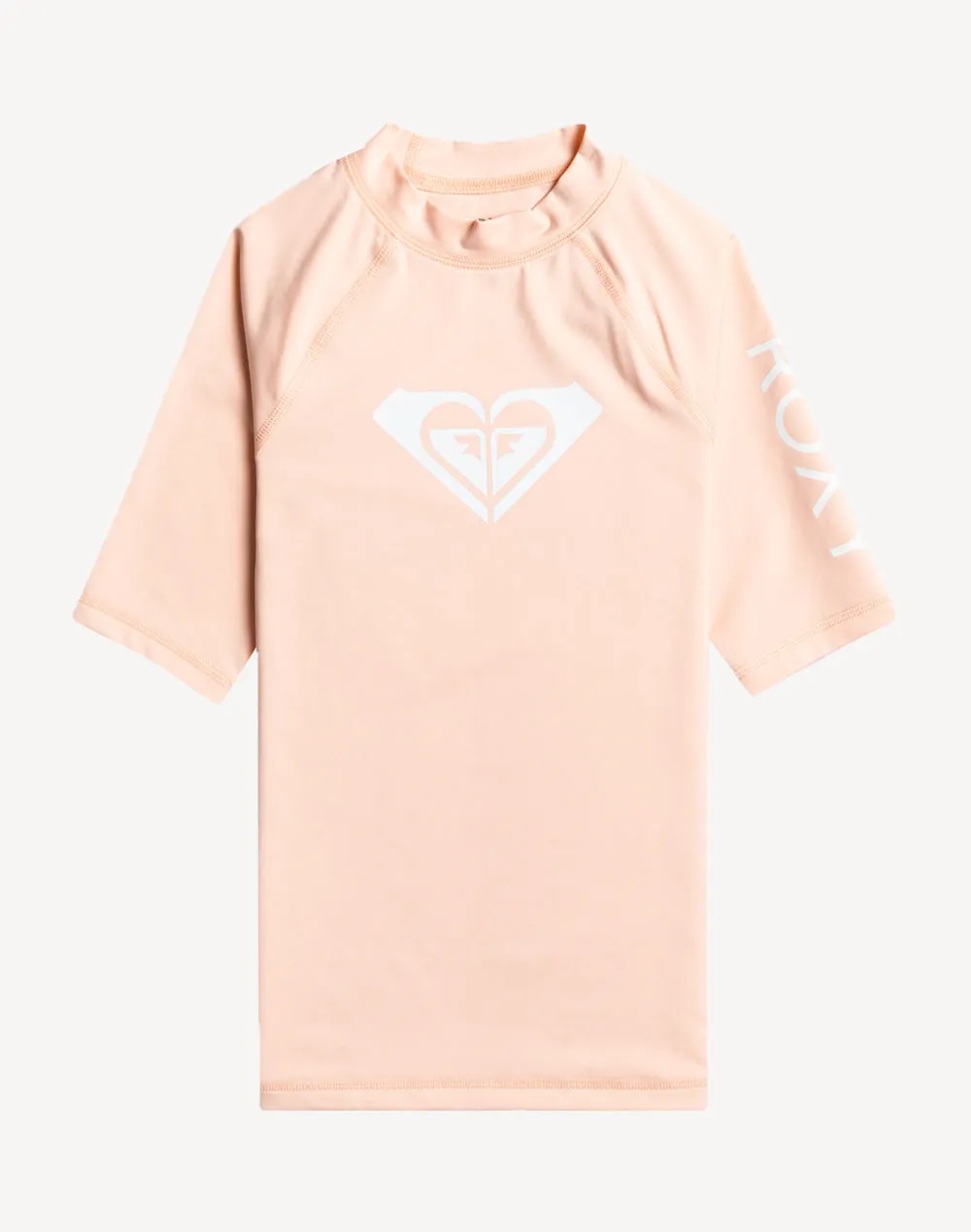 Girls Whole Hearted UPF 50  Short Sleeve Swim Shirt